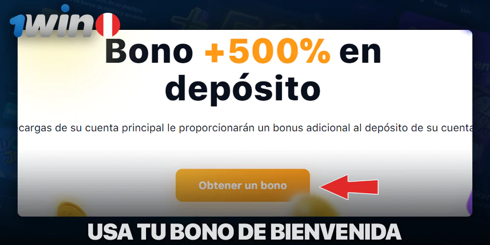 Aprovecha el bono de bienvenida de 1Win