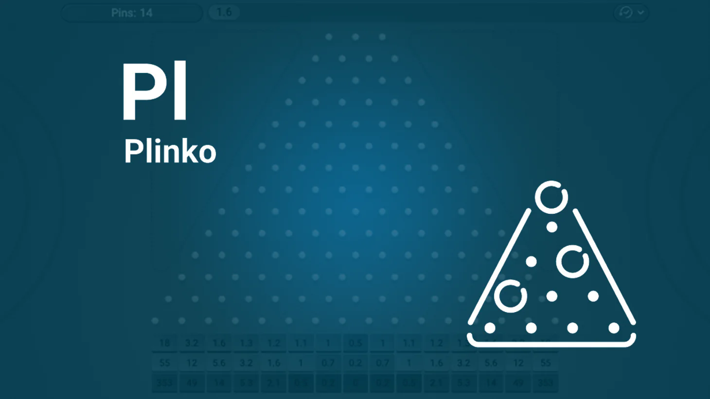 Juego de Plinko en modo demo