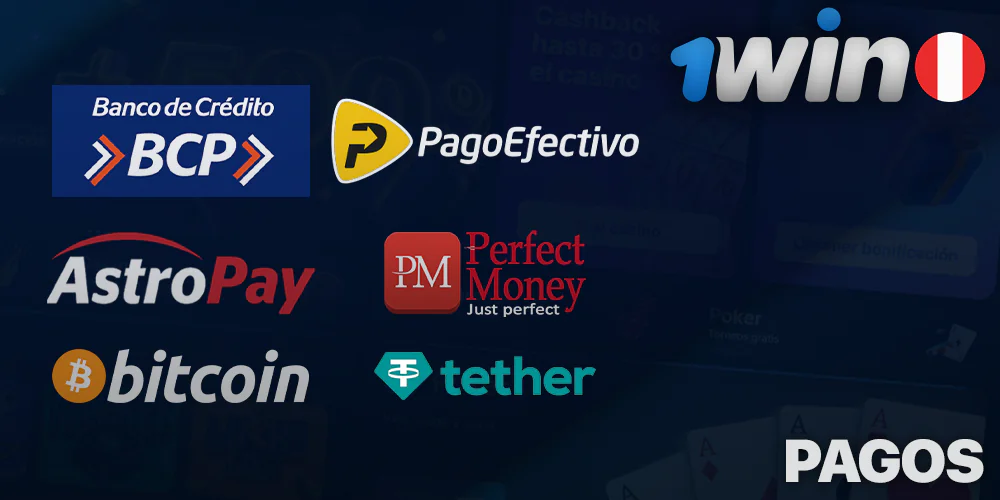Pagos en 1Win Perú