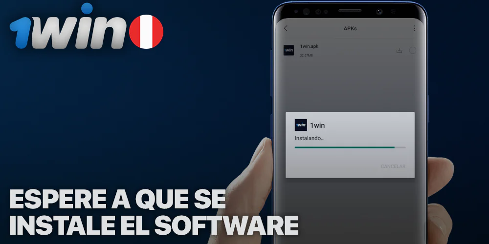 Instalación de la aplicación 1Win en un teléfono inteligente