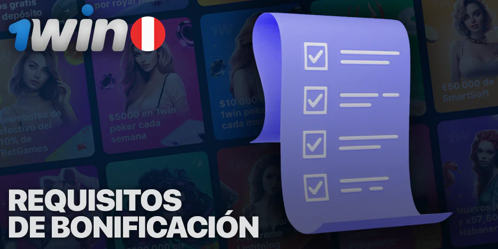 Requisitos para obtener bonos en 1Win