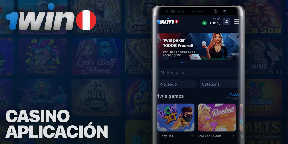 Aplicación de casino 1Win
