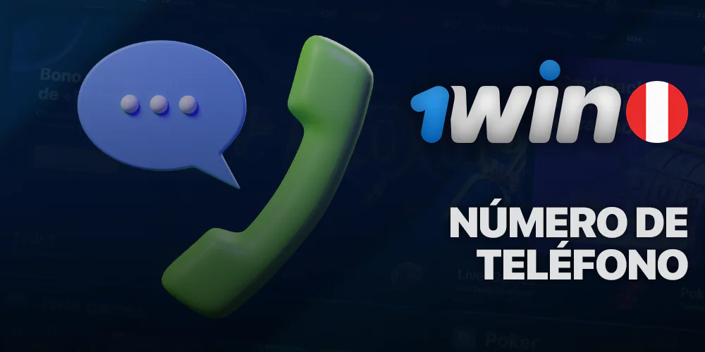 Número de teléfono de soporte de 1Win